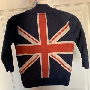 Lucky Brand Vintage Inspired Union Jack Jacket